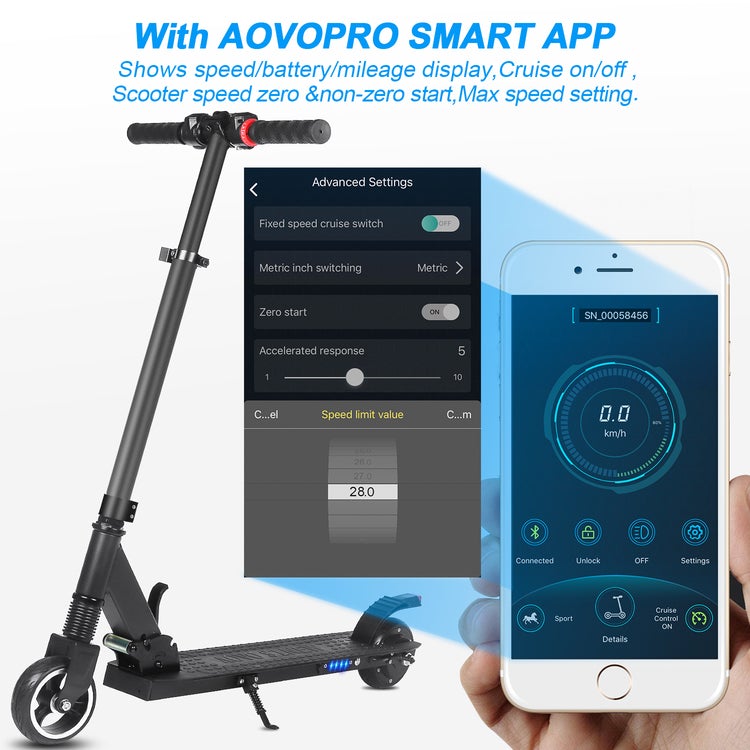 AOVOPro Es Mini Electric Scooter - Pogo Cycles