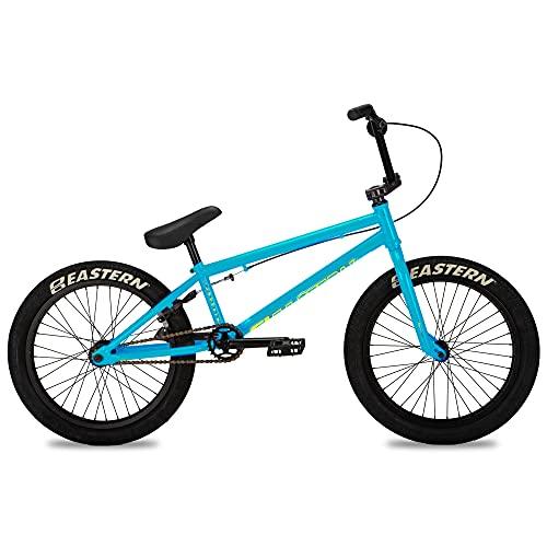 Eastern Bikes Javelin 20-Inch BMX Bike, Chromoly Down & Steerer Tube (Blue) - Pogo Cycles
