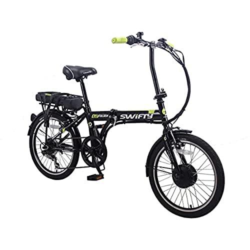 Swifty Cityfolder 24v Unisex Folding Electric Bike Black - Pogo Cycles